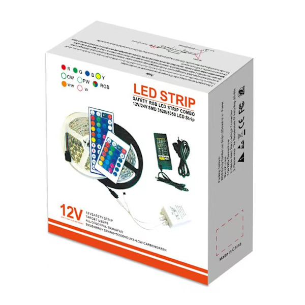 5m - LED-lysstripe RGB / Halo / LED-lysstripe flerfarget