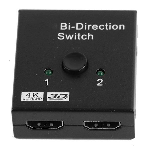 HD Multimedia Interface 2 Indgange til 1 Udgange Switch HD Multimedia Interface Splitter To-vejs HD Multimedia Interface Switcher Support 4K