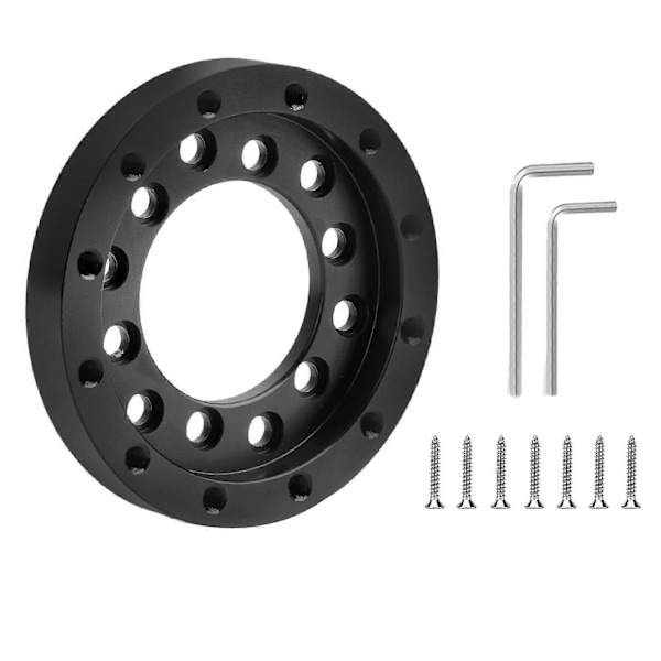 73mm Ratstyreadapterbase til G25 G27 Ratadapter Udskiftning Biltilbehør Køretøjsudskiftning