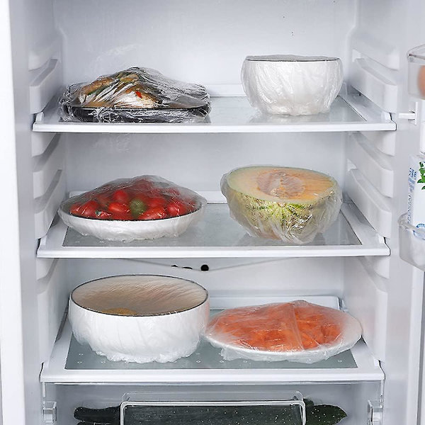 Förvarings Påsar för Färska Varor, Matförvarings Påsar Plasttätnings Påsar Matöverdrag (200 ST)