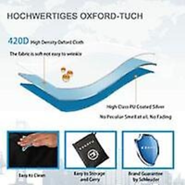 Løbebåndscover, Foldbart Løbebåndscover, Foldbart Løbebåndsstøvcover 210D Vindtæt, Vandafvisende, Oxford Klæde Presenning, 9575160cm, Sort