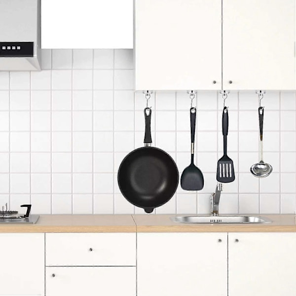 Tehokas magneettikoukku vuodelle 2024 - 45 kg 32D magneettinen jääkaappikoukku Neodyymi pyörivä magneettikoukku Magneettiset koukut keittiön pyyhkeille, pöydälle, 6 kpl, magneetti