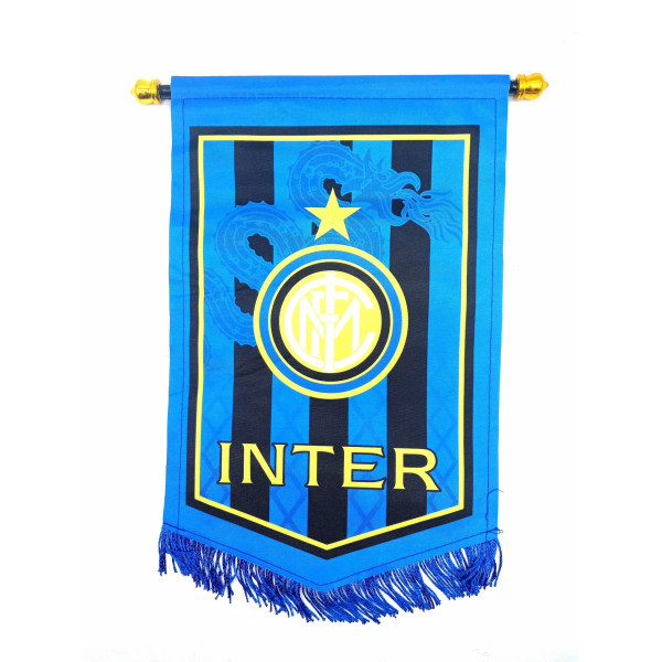 Populære fotballags minneflagg fem spiss flagg fotballklubb fan forsyninger hengende flagg Inter Milan