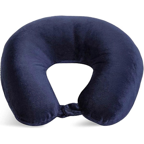 Mjuk Mikrofiber Nackkudde, Nackkudde Flygresor Bärbar Kudde Lunchpaus Sov