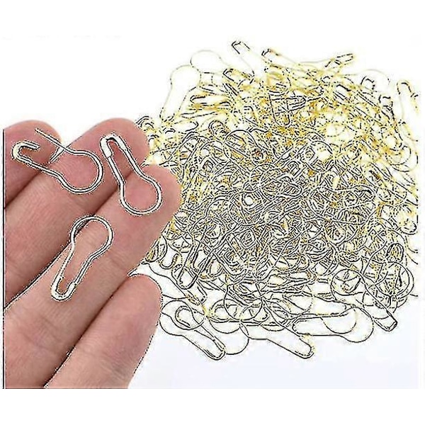 1000pcs Bulb Safety Pins, Metal Gourd Pin, Small Pins, Safety Pin