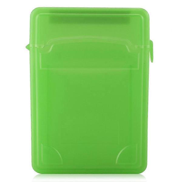 2,5 tuuman HDD/SSD suojaava iskunkestävä kotelo säilytyslaatikko antistaattinen tarra kotelo vihreä