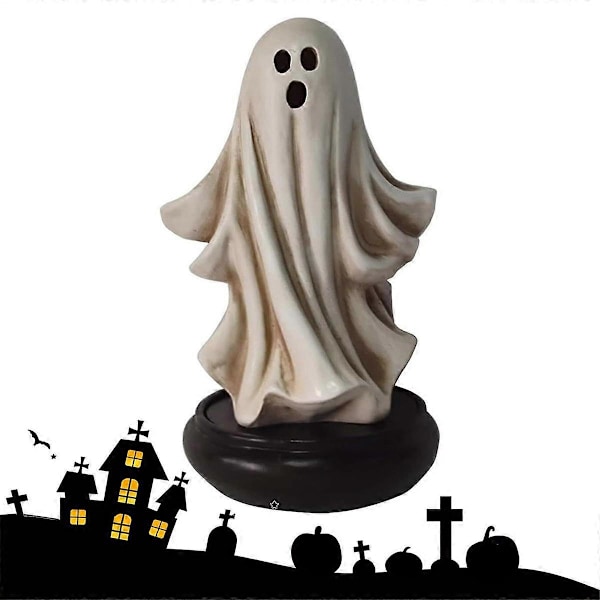 Ghost Røgelseshus, Sødt Halloween Spøgelse Røgelsesbrænder, Røgelsesbrænder Resin Halloween