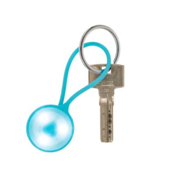 Ficklampa - Mini LED-lampa - Fäst på nyckelknippan multicolor