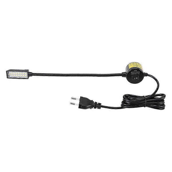 LED-ompeluvalaisimet magneettisella kiinnitysjalustalla, ompelutarvikkeet (EU-pistoke 110-250V)