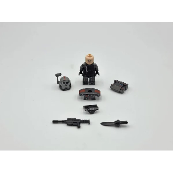 5 STK Corey KT1047 Planet Series Hunter Echo Destroyer Børne Samle Byggeklodser Minifigur Legetøj