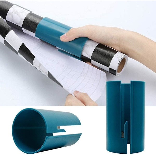 Innpakningspapirkutter, innpakningspapirtrimmer DIY håndlaget kutter papir kutting verktøy, julegave ferie innpakningspapirkutter