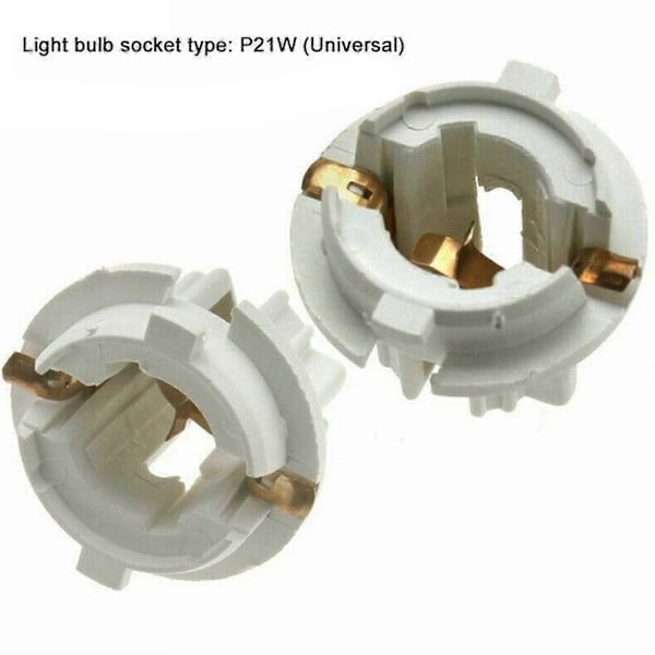 5 st. Baklykta Bromsljushållare P21W Glödlampa Sockelhållare 63216943036 för- X3 X5 E53 E65 E- I lager