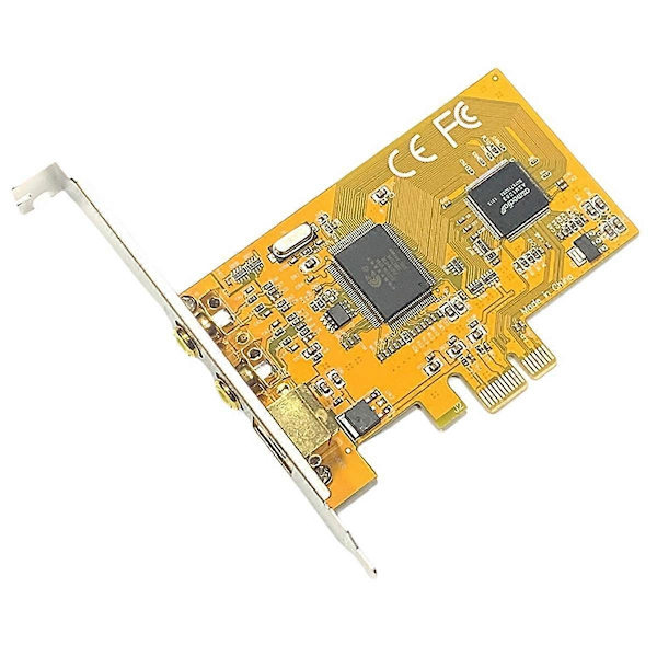 PCIE-AV 878A Videokaappauskortti PCIE Valvonta HD-kuva 640x480 2 PORTTIA AV Svhs Liitäntä