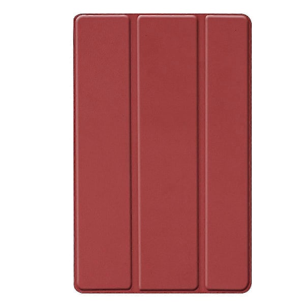 Etui for Galaxy Tab A 10.1 2019 Modell T510 T515, Slank Lett Stativ Etui for 10.1\" Galaxy Tab A Tablet Sm-t510 Sm-t515 Utgitt i 2019 - Burgunder