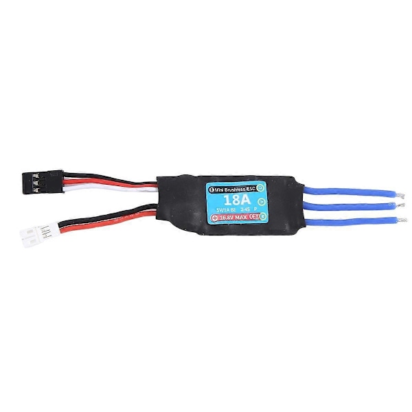 For K989 18A ESC 2S Brushless ESC Elektronisk Hastighetsregulator Kompatibel med for 1/24 1/28 RC Bil