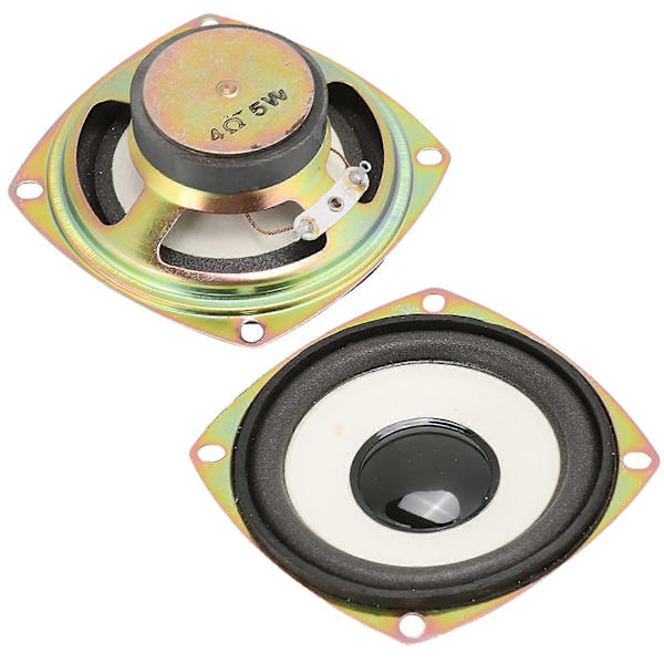 3-tums Mini Full Frequency Högtalare 4ohm 5W för Multimedia Ljudlåda Hög Känslighet