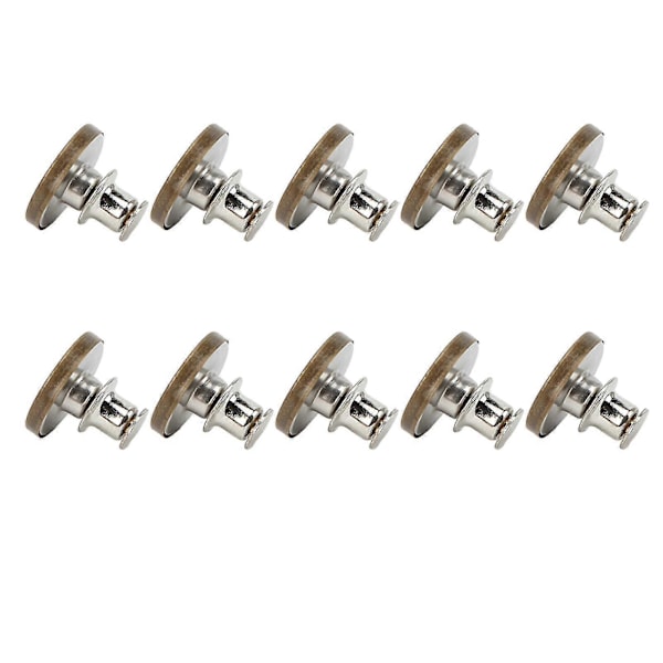 10 stk. Justerbare Avtakbare Knapper - DIY Tilbehør for Bukser, Ryggsekker, Gensere, Belter