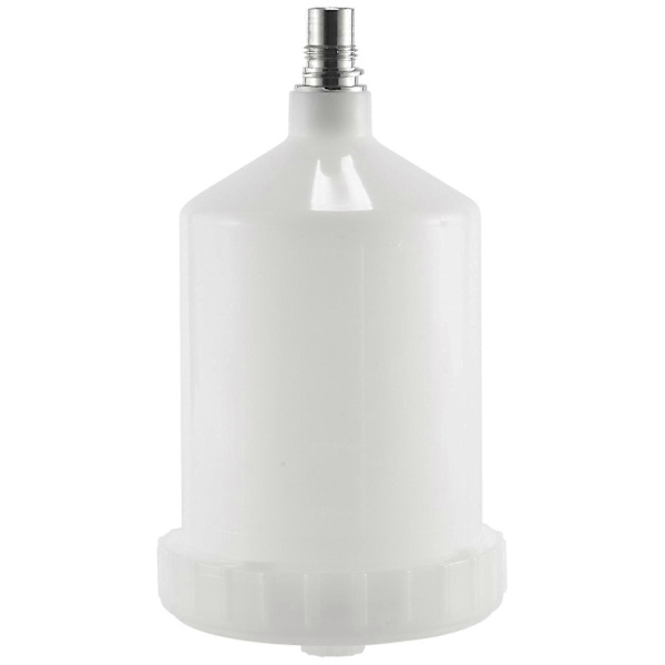 600 ml Plast Hvlp Färgkopp Behållare kompatibel med Sata Sprayer Koppkontakt Jet Färgspruta