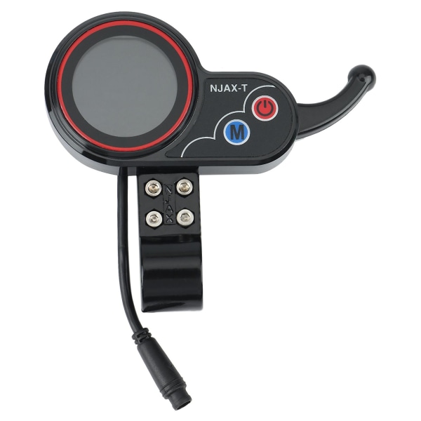 Njax-t LCD akselerasjonsinstrument Elektrisk sparkesykkel 36v / 48v,a