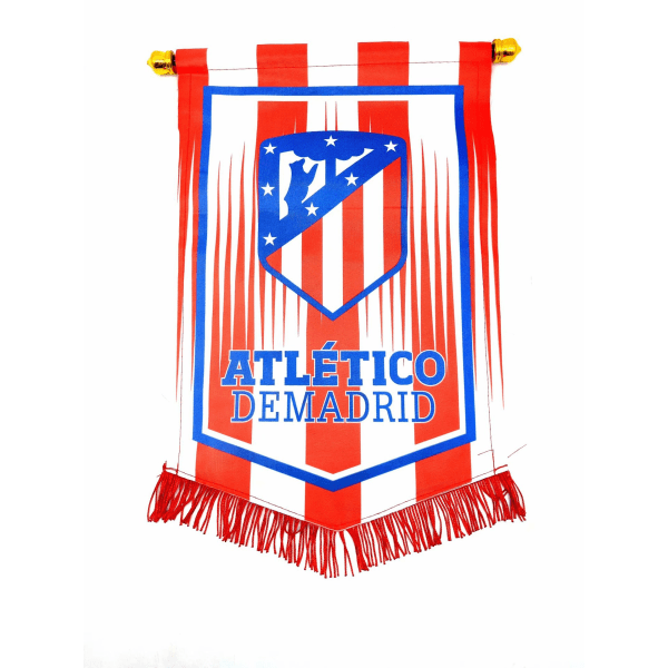 Populære fotballags minneflagg fem spiss flagg fotballklubb fan forsyninger hengende flagg Atletico Madrid