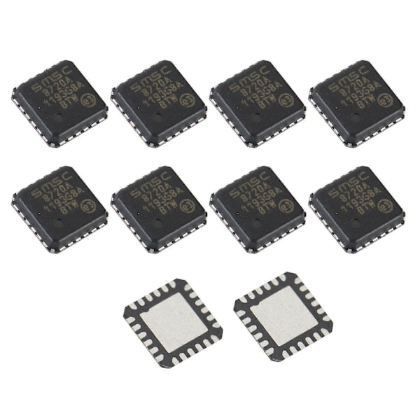 10 st LAN8720A LAN8720A-CP-TR LAN8720A-CP 8720A QFN24 Ethernet-transceiver