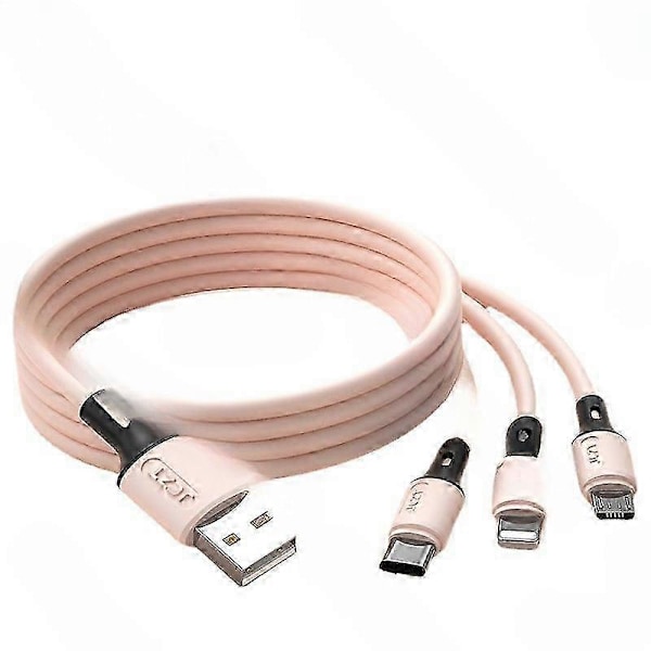 Super Fast Charging Three-in-one Data Cable One-to-three Universal Charging Line