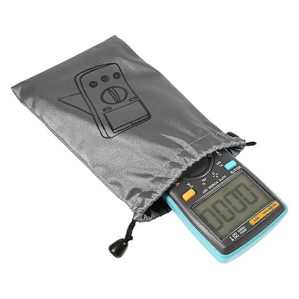 Digital Multimeter Måleinstrument AC/DC Amperemeter Voltmeter Bærbar Måler (RM101)