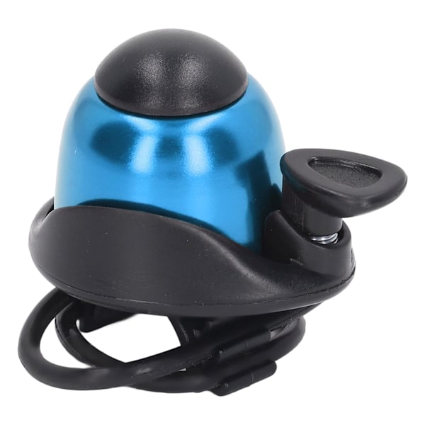 Cycling Bike Horn Aluminum Alloy Scooter Horn Mountain Bike Rubber Band Bell Replacement Blue