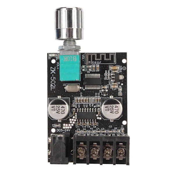 Digitaalinen tehovahvistinlevy Mini Stereo Bluetooth 5.0 Vahvistinlevymoduuli Kaksoiskanavainen tehovahvistinlevy