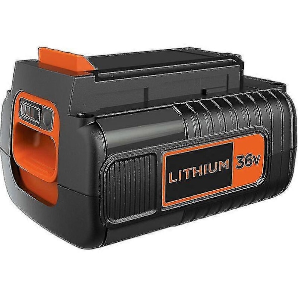 Efterårspromovering, 36v 2ah Lithium Batteri, Kompatibelt med Alle Black+decker 36v Værktøjer, Ingen Hukommelseseffekt, Lav Selvudladning, Praktisk, Kompakt og Let