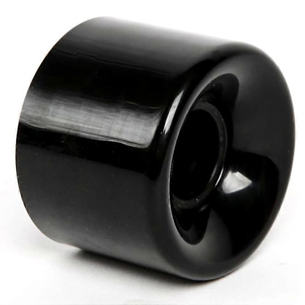 Pakke med 4 60mm skateboardhjul + ABEC-9 kuglelejer i stål og afstandsstykker, cruiserhjul