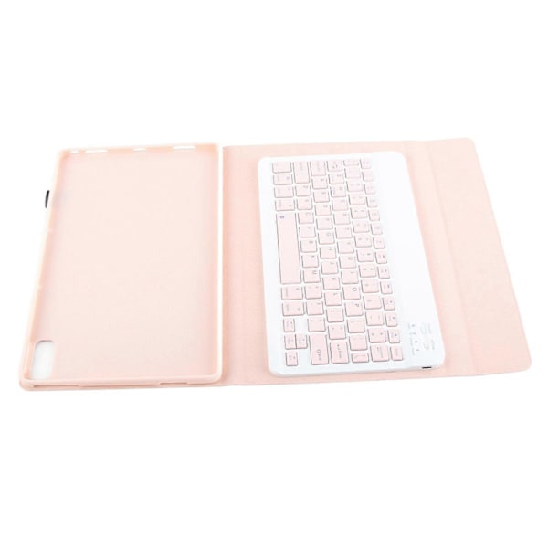 Tabletttangentbord Magnetiskt Skyddande Fodral BT-Koppling Smalt Trådlöst Tangentbord för Tab P11 2:a Generationen 11,5 tum Pad Plus 2023 Rosa
