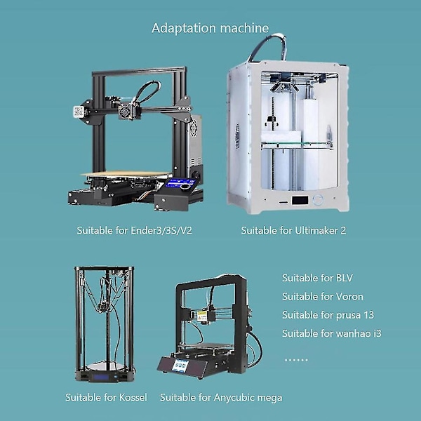 Bltouch Auto Bed Leveling Sensor Kit Sensor Præcision til Creality Ender3/3s/3 Pro/v2 3D Printer Tilbehørssæt