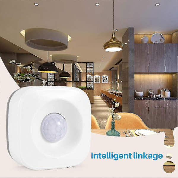 Zigbee PIR-liikeanturi Tuya-sovellukselle IFTTT:lle 2. sukupolvelle Tuya-yhteensopiva