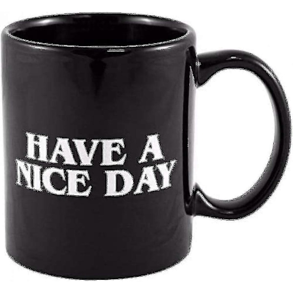 Have A Nice Day Kaffe Kops Midt Finger Sjov Kop Til Kaffe Mælk Juice-ZZY