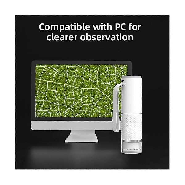 Kannettava digitaalinen mikroskooppi 50x-1000x 2mp USB langaton elektroninen mikroskooppi Androidille, iOS:lle ja PC:lle