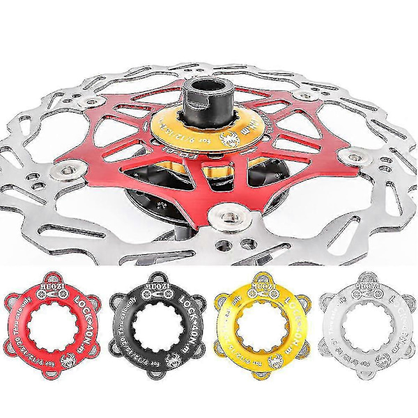 Cykelnavsadapter från Centerlock till 6-hål, Center Lock-omvandlingsadapter för mountainbikes -ZHENV