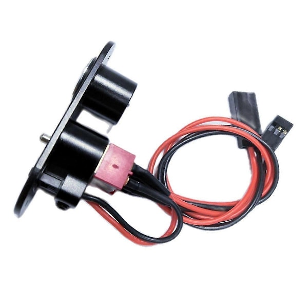 Miracle Heavy Duty Power Small Switch med bränslepunkter för Servo RC-modell Svart