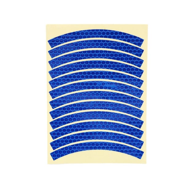 12 Pack Reflex Strips Vedenkestävä Blå