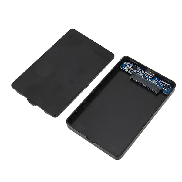 SATA SSD Kabinet 2,5 Tommer 1000GB Understøttet Plug and Play Stærkt ABS Harddisk Kabinet til Bærbar Computer Desktop