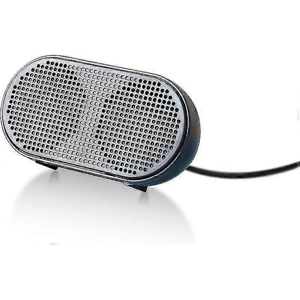 USB Minihögtalare Datorhögtalare Strömförsörjd Stereo Multimedia Högtalare För Bärbar Dator Laptop PC (Svart)