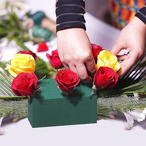 8 Pakk Skum For Blomster, Tørr Og Våt Skumblokker For Bryllup, Bursdag
