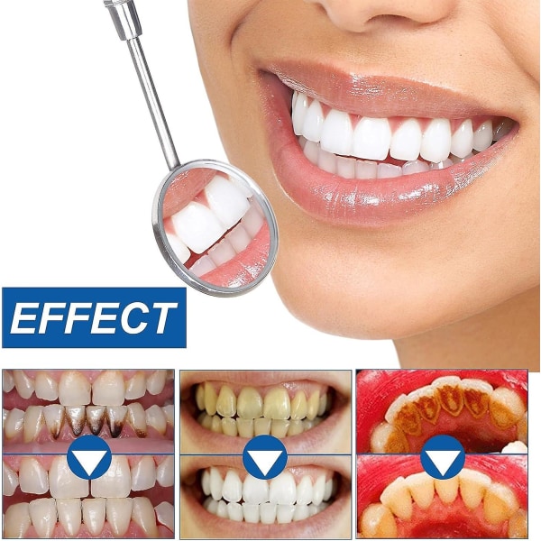 Fortbite-tandpulver, Fortbite-tandpasta, Fortbite-remineraliserende tandpulver til sunde tænder og tandkød, Pletfjerner til tandblegningspulver 1pcs