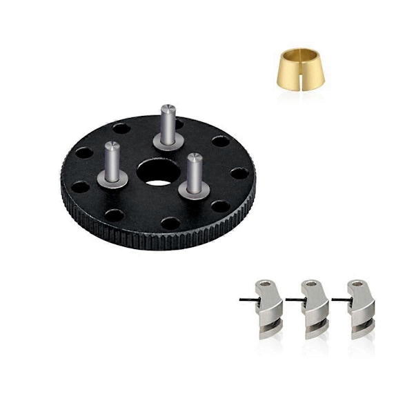 RC Bil Svänghjul Koppling Metall 4142 4146 3281 Kit För 1/10 Nitro/ Stampede /Jato/ -/Nitro Black