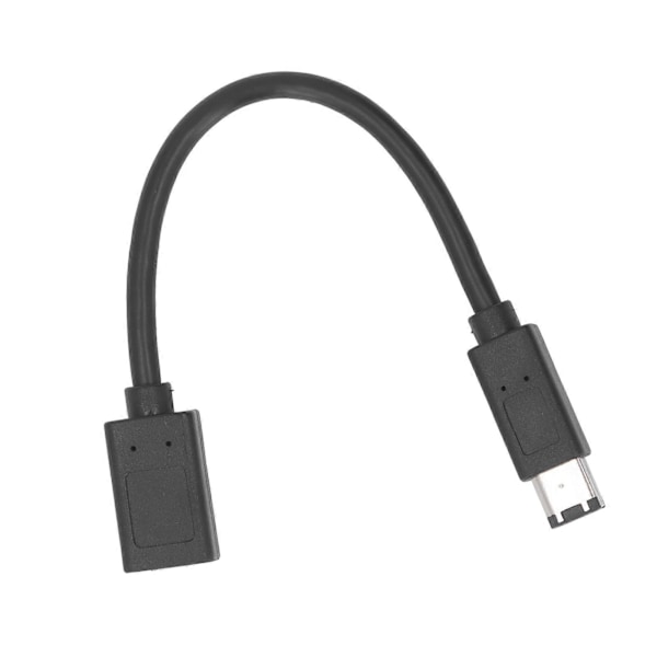IEEE 1394 Firewire-kaapeli 800Mbps 7,9 tuumaa Pitkä Plug and Play Uros-Naaras 6-nastainen 6-nastaiseen Firewire-kaapeli Kameralle Tulostimelle