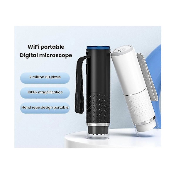 Portabel Digital Mikroskop 50x-1000x 2mp Usb Trådlöst Elektroniskt Mikroskop För Android Ios Pc Zo