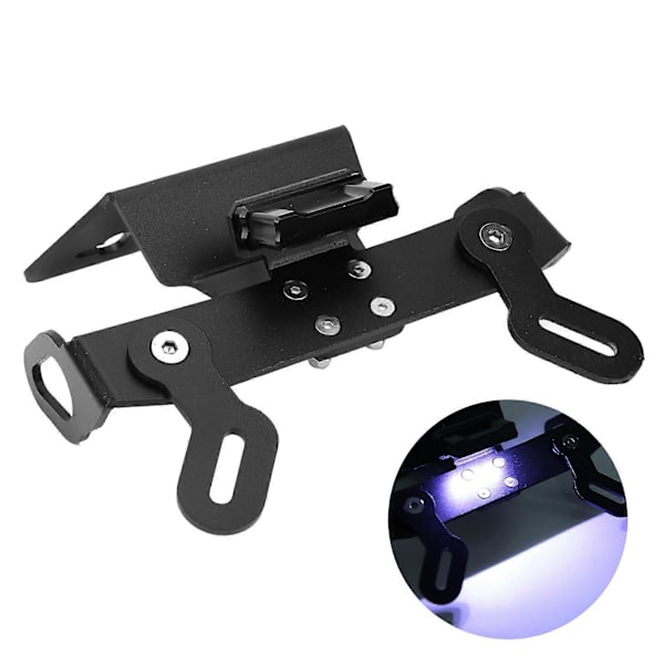 Kort Nummerpladebeslag med LED-lys Fender Eliminators passer til YAMAHA XJ6N XJ6 Diversion