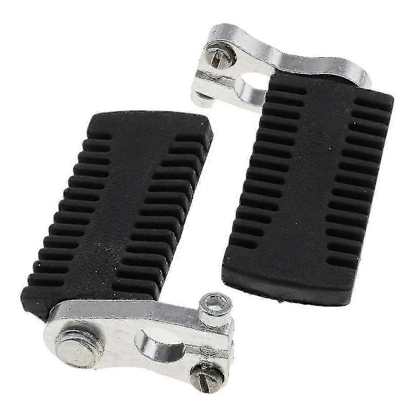 Motorsykkel Fotstøtte Pedal, motorsykkel Konvertering Deler 47/49cc Totakts Sportsbil Dirt Bike Pedal Fotstøtte Foran Pedal (svart) (2 stk) -NMAOV