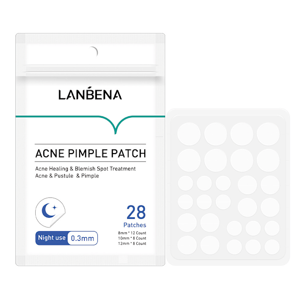 LANBENA Natpatches 0,3 mm 28 stk. 2 pcs