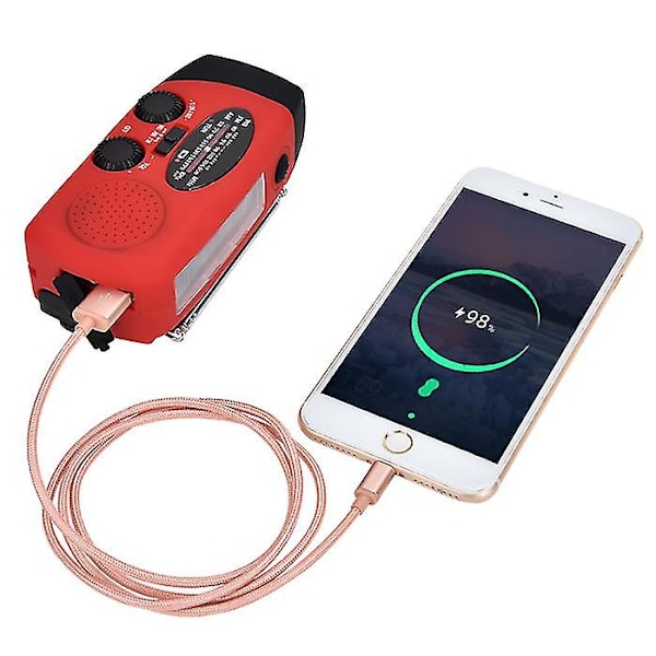 Nödhandvevradio, Solcellsradio, Dynamo Radio, Nödmobiltelefonladdare